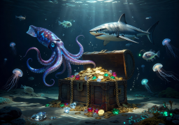 Ocean Fortune game with deep sea creatures and golden rewards